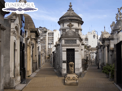 Mausoléus no Cemitério de La Recoleta